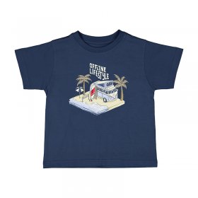 Mayoral S/S Camper Van Print T-Shirt Style 3004 - Indigo