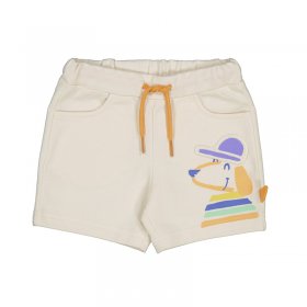Mayoral Pull-On Jersey Dog Print Shorts Style 1240 - Canvas