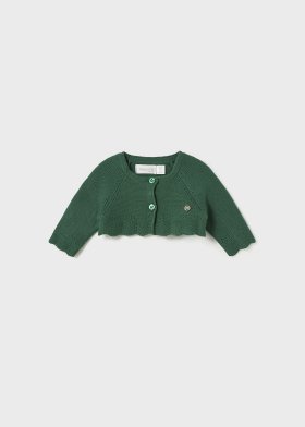 Mayoral Tricot Cotton Cardigan Style 307 - Pine